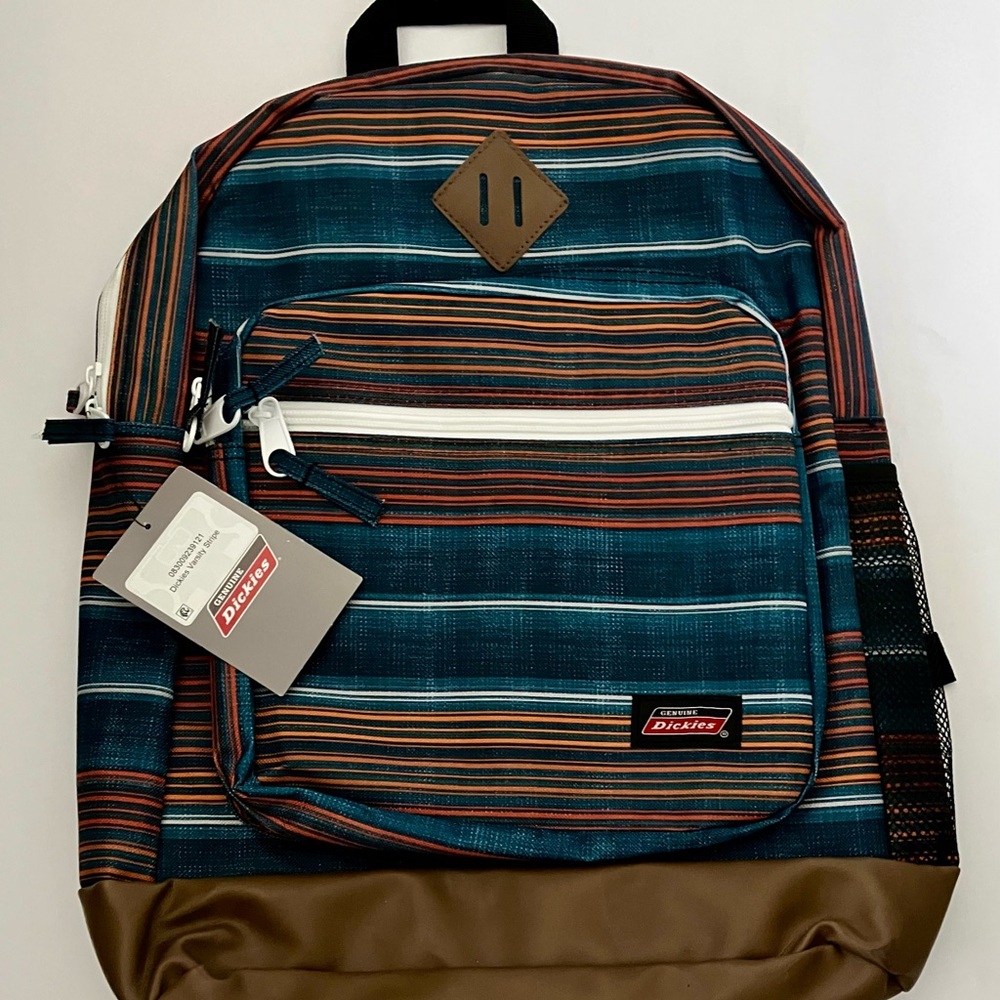 Genuine Dickies Varsity Stripe Backpack, New With Tag